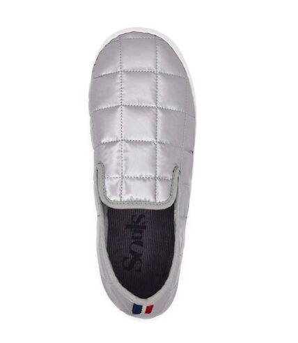 Pantoufles Chaussons In Outdoor SOUTS Confort Premium IGLOO ARGENT