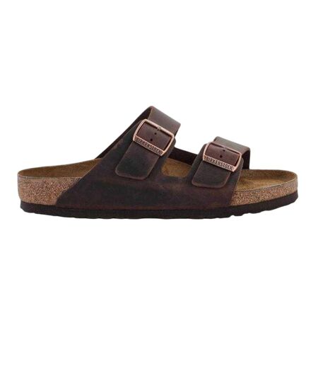 Sandales Motif/style Boucle Arizona Homme Marron Birkenstock