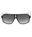 Lunettes De Soleil 1001/s 0p56/9o Homme Taille Unique Gris Blanc Carrera-2