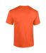 Gildan Mens Heavy Cotton Short Sleeve T-Shirt (Orange)