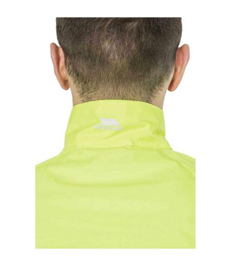 Trespass Mens Retract Hi-Vis Packaway Waterproof Jacket. (Hi Visibility Yellow) - UTTP4736