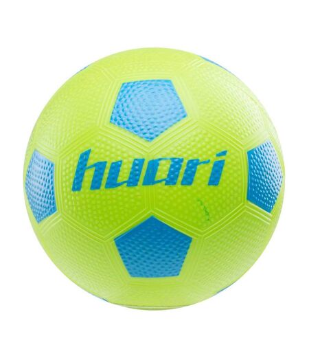 Ballon De Foot Zine Taille 5 Vert Bleu Huari