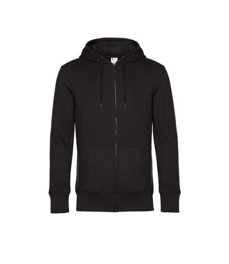 Sweat À Capuche Zippé Mens King Noir B&C