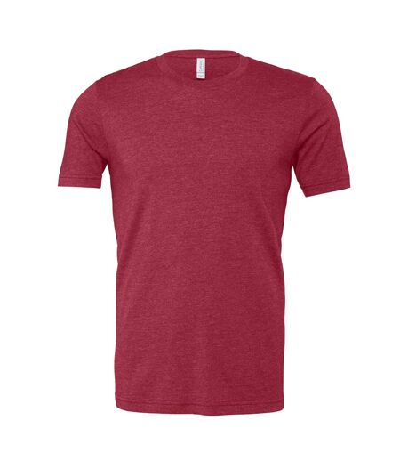 Bella + Canvas Adults Unisex Heather CVC T-Shirt (Heather Cardinal Red) - UTPC3390