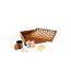 Boîte Jeux de Cartes & Échiquier Ezra 35cm Cognac-1