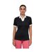 Polo Manches Raglan Femme Noir Callaway-2