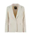 Blazer Basic Femme Blanc Cassé Urban Classics-1