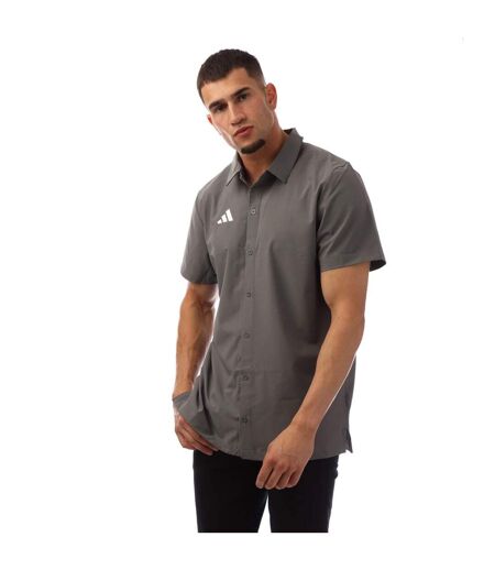 Polo Tor Homme Gris-blanc Adidas