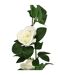 Guirlande Artificielle de Roses Naki 230cm Blanc-2