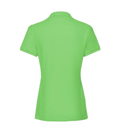 Polo premium femme vert clair Fruit of the Loom