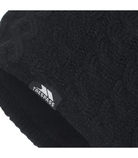 Trespass Womens/Ladies Kendra Beanie Hat (Black)