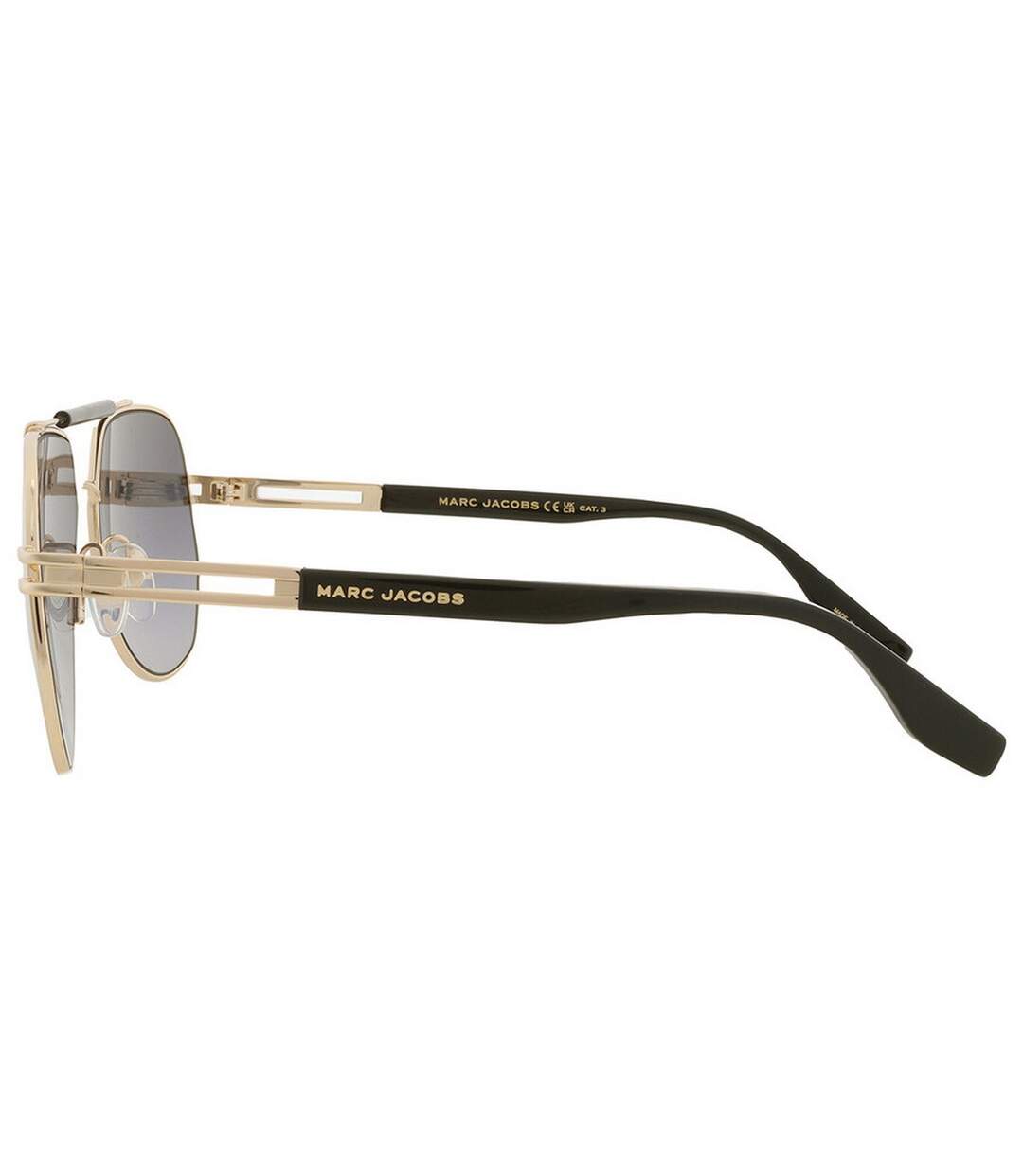 Lunettes De Soleil Motif/style Dégradé Homme Taille Unique Jaune Or Gris Foncé Marc Jacob-4