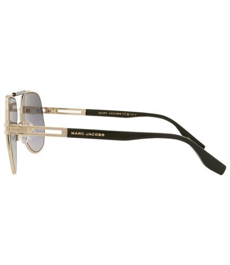 Lunettes De Soleil Motif/style Dégradé Homme Taille Unique Jaune Or Gris Foncé Marc Jacob