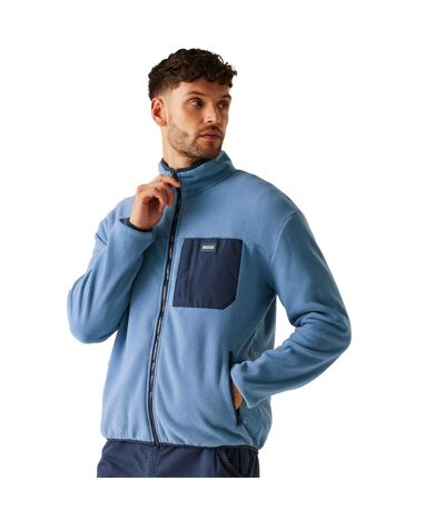 Veste Polaire Frankie Homme Bleu De Gris Bleu Marine Regatta