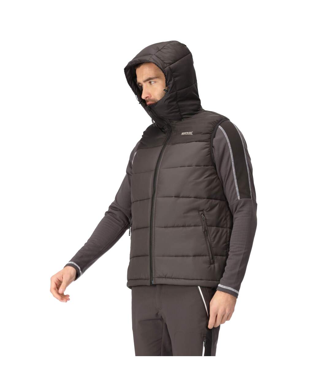 Veste sans manches nevado homme noir / cendre Regatta-3