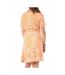 Robe Orange Femme Only Marlie Wrap - L-2