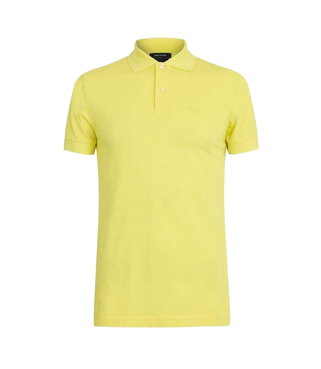 Polo Firenze Homme Jaune Vif Boss-1