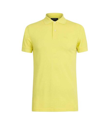 Polo Firenze Homme Jaune Vif Boss