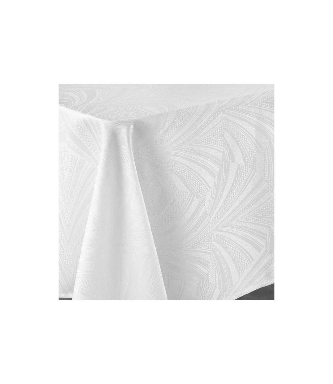 Nappe Jacquard Lolly 140x240cm Blanc