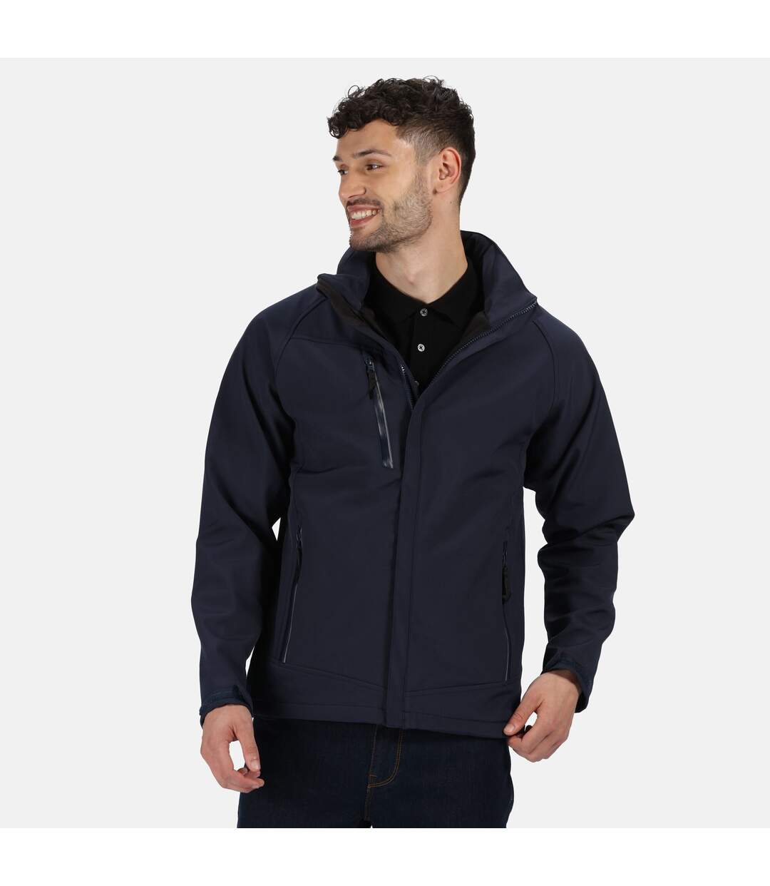 Veste softshell apex homme bleu marine Regatta-3