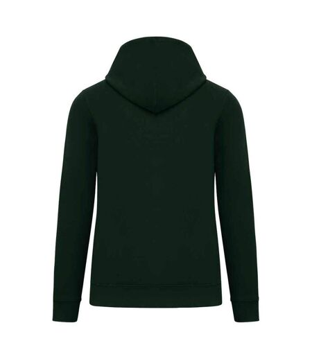 Sweat À Capuche Adulte Vert Forêt Native Spirit