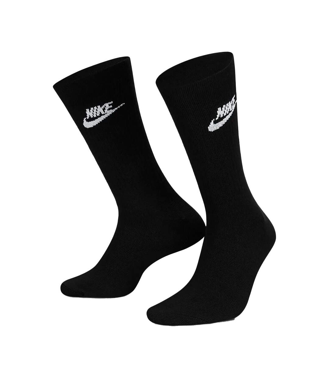 Lot De 3  Chaussettes Sportswear Everyday Essential Adulte Noir Nike-2