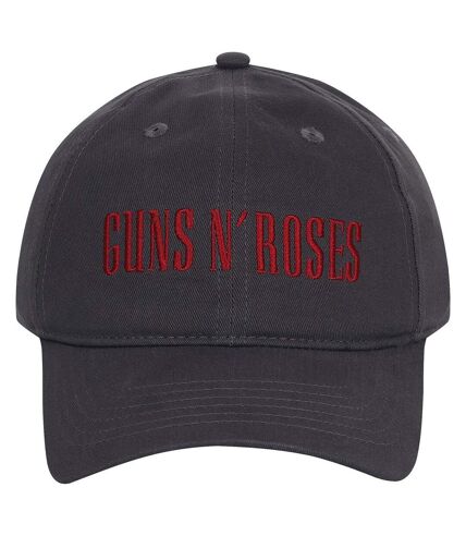 Amplified Guns N Roses Embroidered Cap (Charcoal)