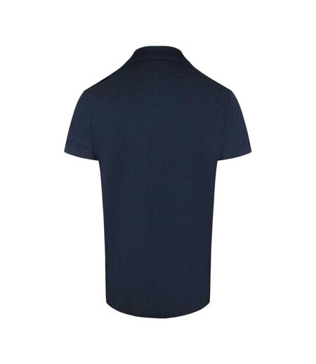 Mens Taped Sleeve Polo Shirt Navy Blue Tommy Hilfiger