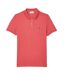 Mens Pique Slim Polo Shirt Red Lacoste-1