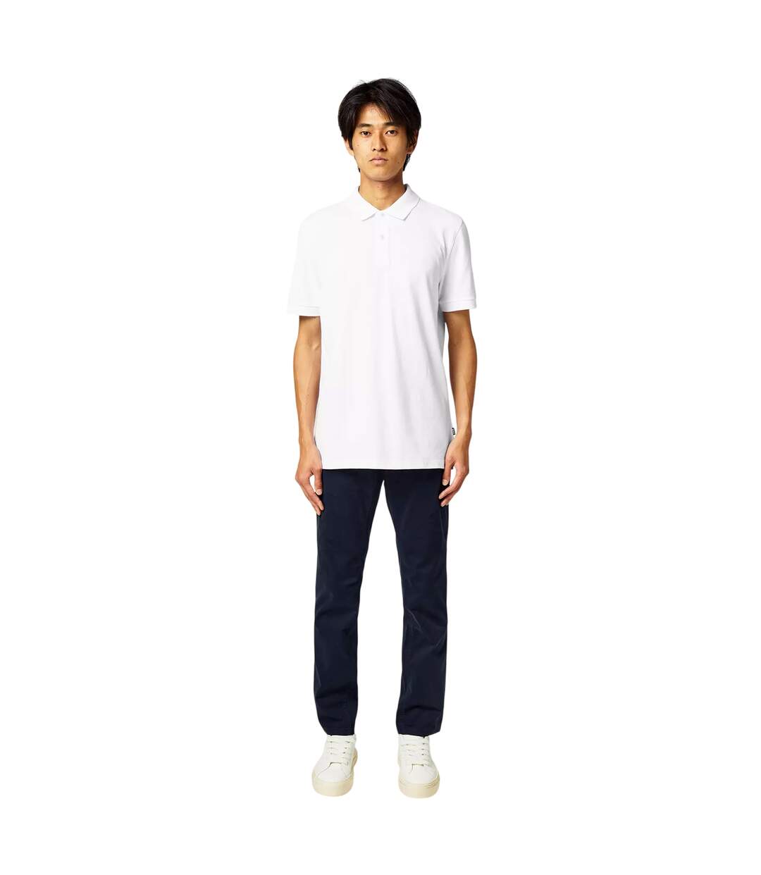 Chino Motif/style Uni Homme Bleu Marine Boss-1