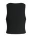 Haut Sans Manches Motif/style Côtelé Femme Noir JJXX-3