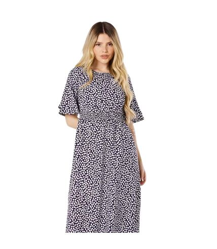 Robe mi-longue femme bleu marine Dorothy Perkins