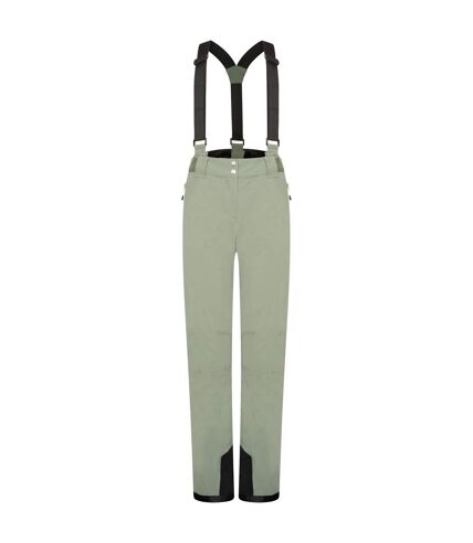 Womens/ladies effused ii waterproof ski trousers duck green Dare 2B