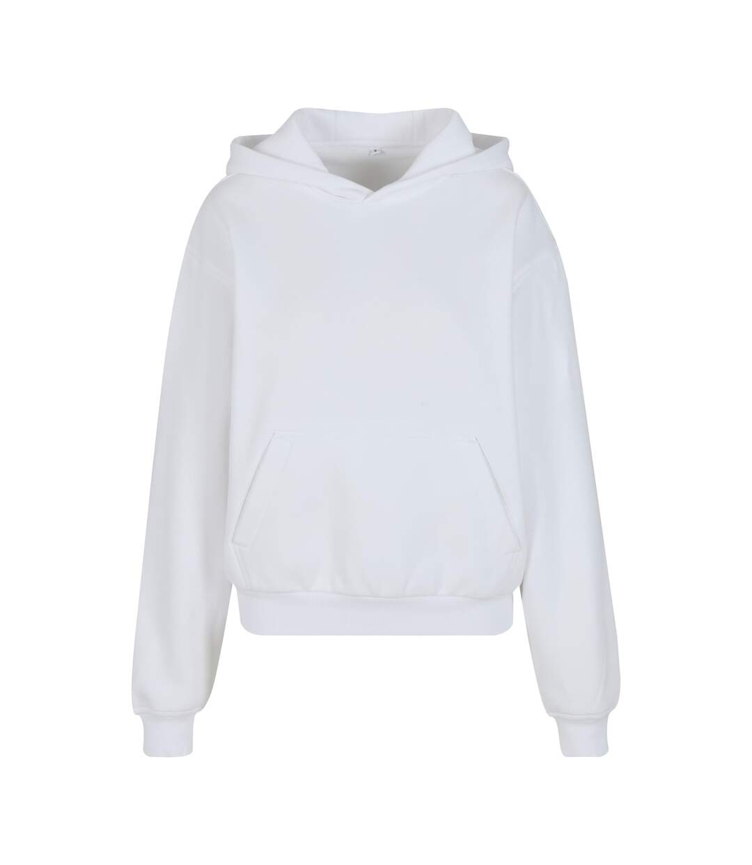 Sweat À Capuche Femme Blanc Build Your Brand-2