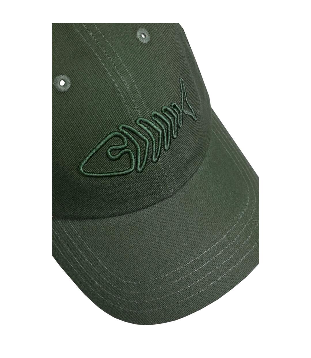 Bude logo twill baseball cap army green Weird Fish-2