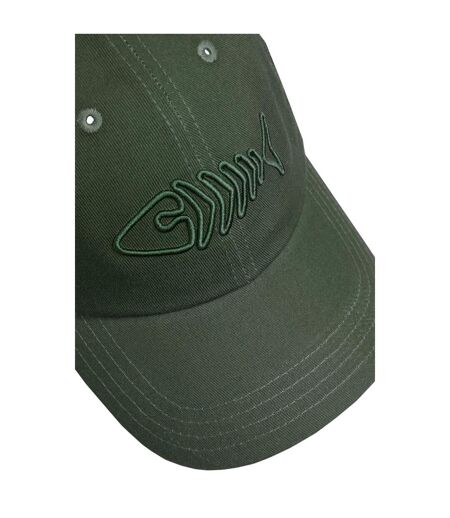 Bude logo twill baseball cap army green Weird Fish