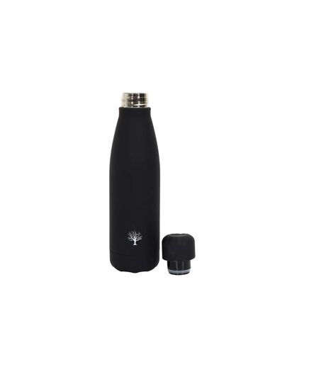 Bouteille Isotherme & Couteau Coffret 26cm Noir