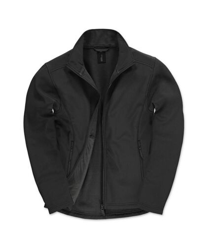 B&C Mens ID.701 Soft Shell Jacket (Black)