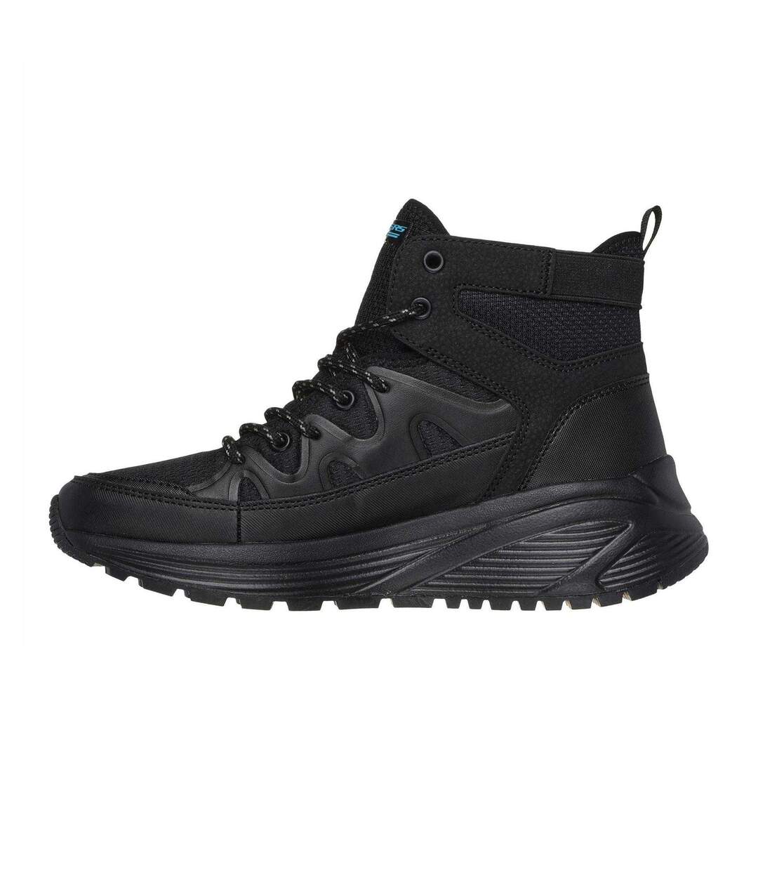 Womens/ladies Sparrow Hiking Boots Black Skechers-2