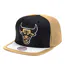 Casquette De Baseball Motif/style Chicago Bulls Ness Nba Day One Beige Crème Noir Mitchell & Ness-1