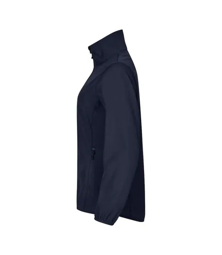 Veste Softshell Classic Femme Bleu Marine Foncé Clique