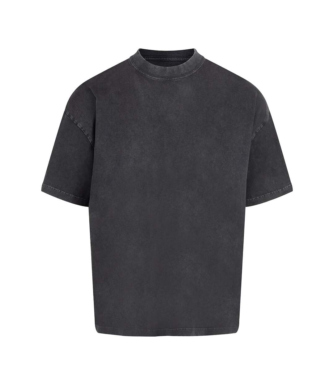 T-shirt Distortion Homme Noir Anthem-2