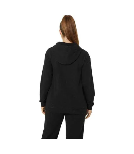 Womens/ladies Hoodie Black Asics