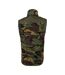 Mens Sherpa Fleece Gilet Green Brown Speero-2
