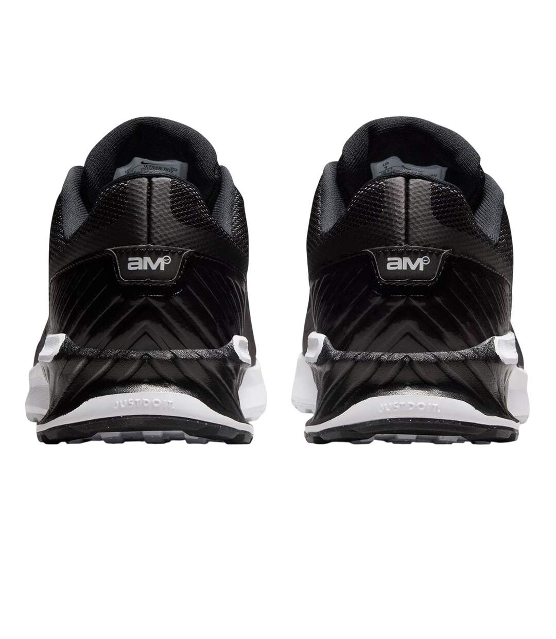 Mens Air Max Bia Logo Running Flat Trainers Black White Nike-2
