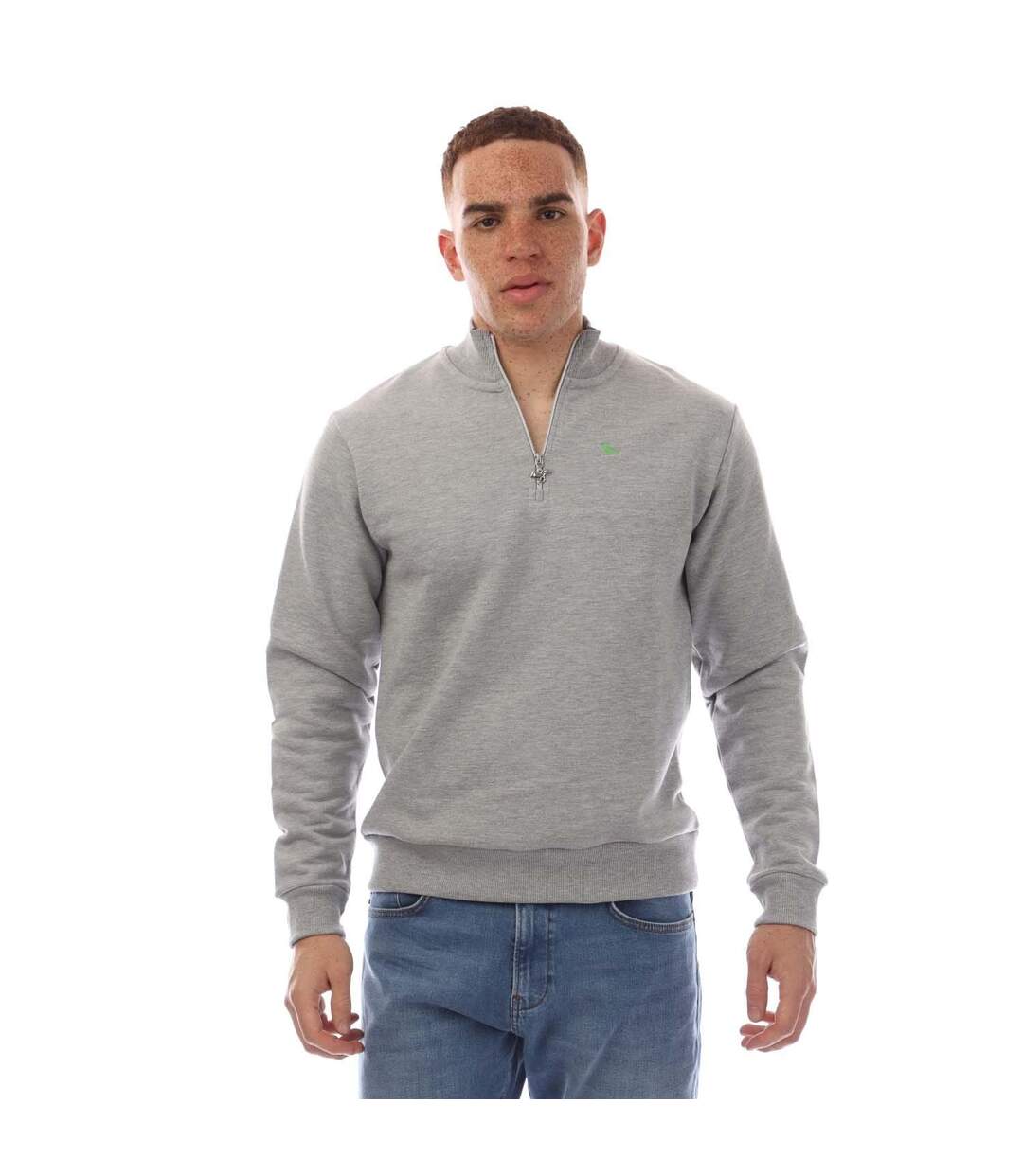 Sweat Style Zippé The Pier Homme Gris Modern Amusement-2