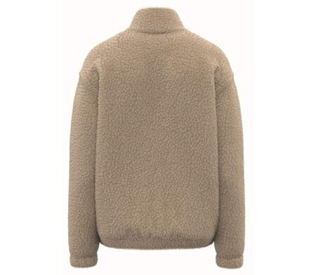 Sweat-shirt 1/4 zip - Unisexe - PATS403 - beige sable