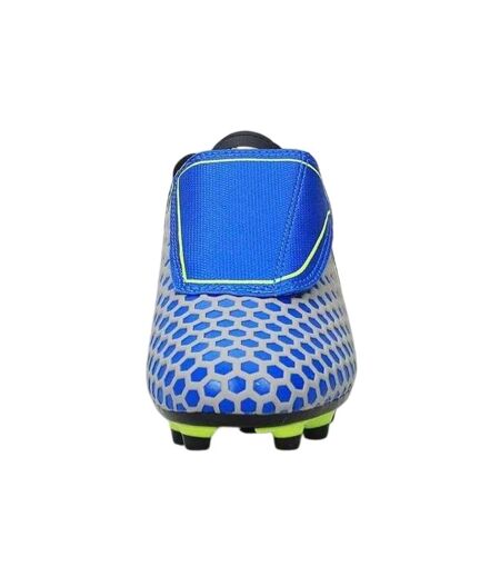 Childrens/kids Polka Dot Firm Ground Football Boots Blue Patrick