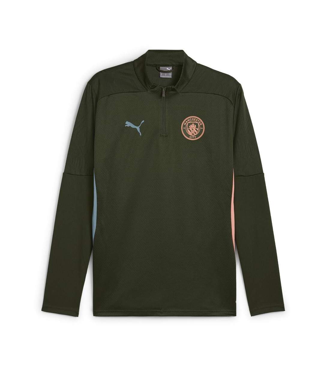 Manchester city sweat training vert homme puma 24/25-1