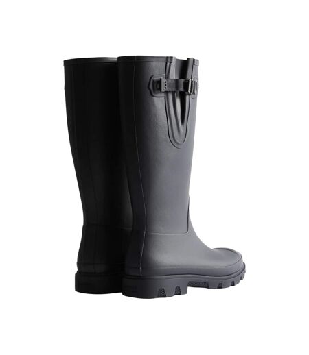 Mens Downpour Adjustable Wellington Boots Navy Hunter
